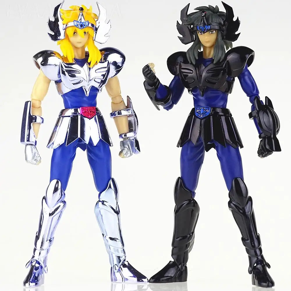 SG JModel Mini Saint Cloth Myth DDP EX Gold Saint Hyoga Cygnus With Object Bronze Saint Metal Armor Action Figure Toy D.D.P Size