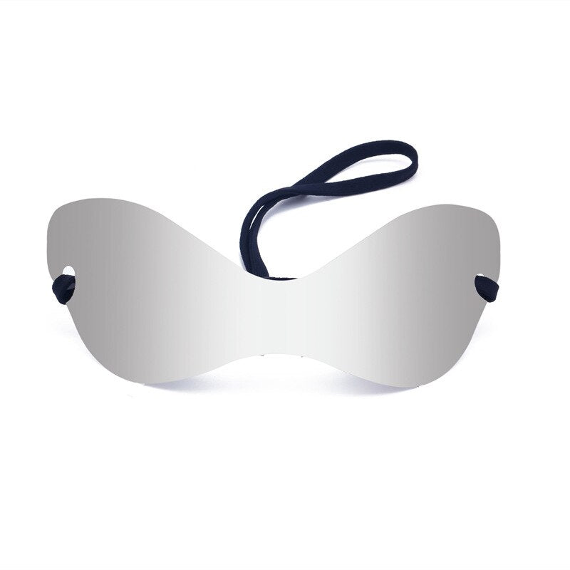 Oversized Punk Rimless Sunglasses Women Men Y2K Sports Sun Glass for Ladies 2022 Luxury Brand Designer Goggle Shades Eyewear