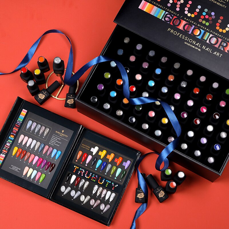 BORN PRETTY 15ml 60 Bottles Gel Nail Polish Set Manicure All for Nails Semi Permanent Soak Off UV LED Gel Varnish Lot