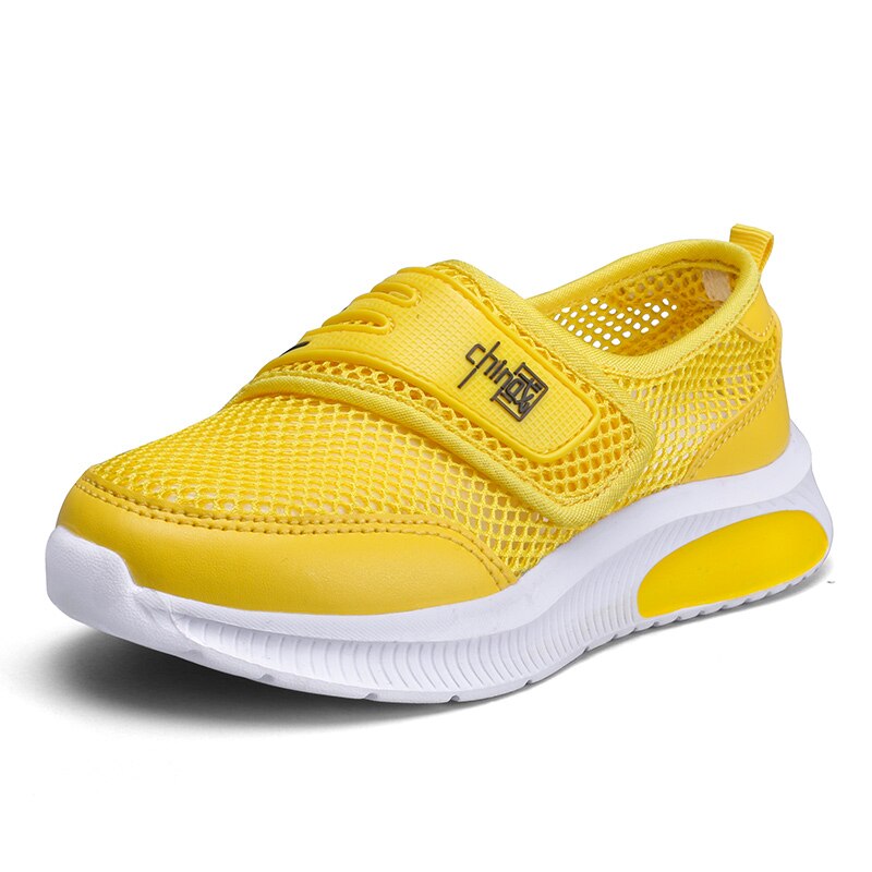 XZVZ Kids Sneakers Breathable Mesh Children's Casual Shoes Cute Buckle Design Boy Girls Flat Shoes Lightweight Kids Footwear