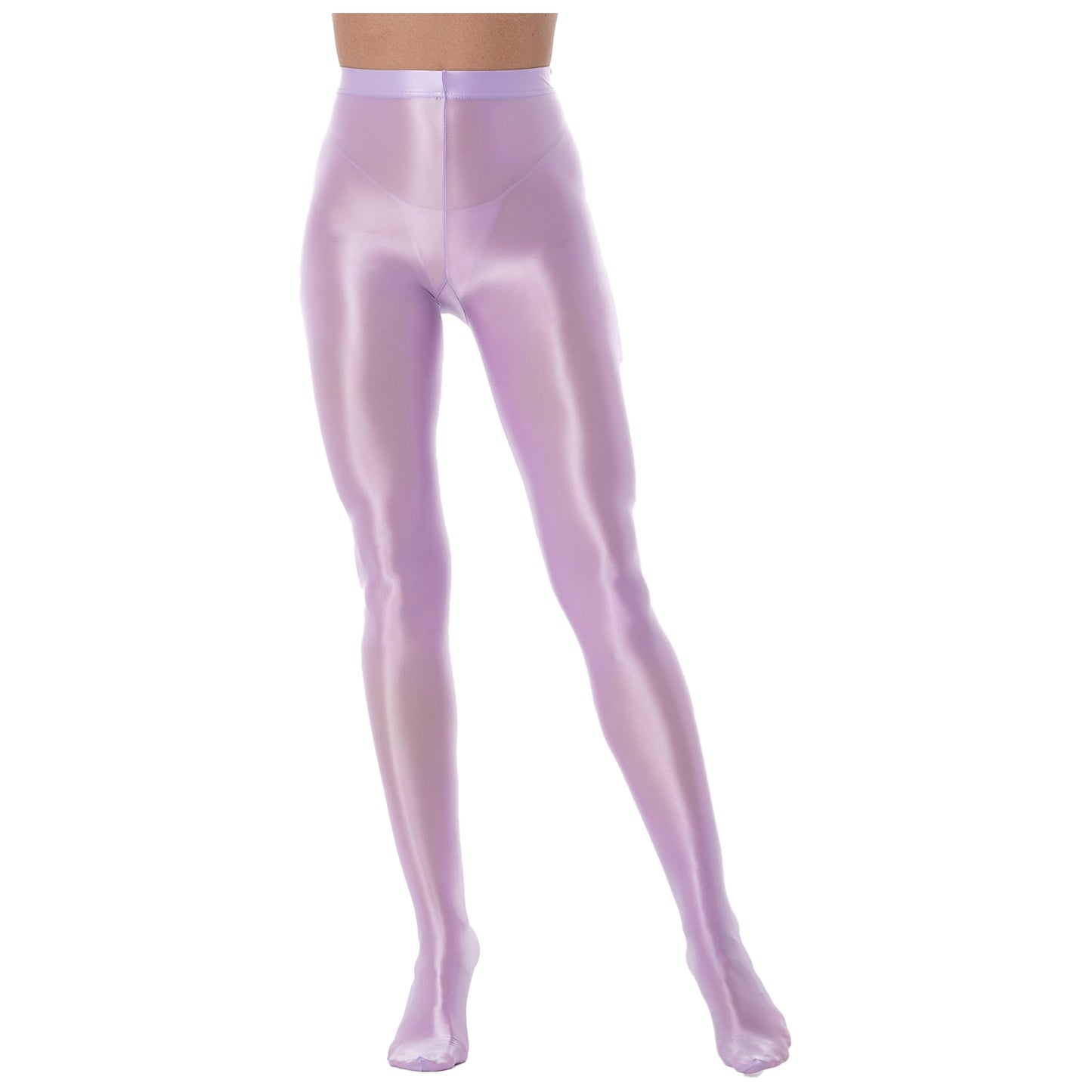 Women Glossy Pantyhose Ballet Dance Gym Fitness Workout Yoga Leggings Pants Oil Bright Tights Dance Bottoms Trousers