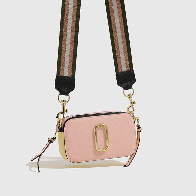 Fashion Design Camera Bags For Women Casual Solid Black White Lady Street Party Crossbody Bags Good Large Storage Zippy Pockets