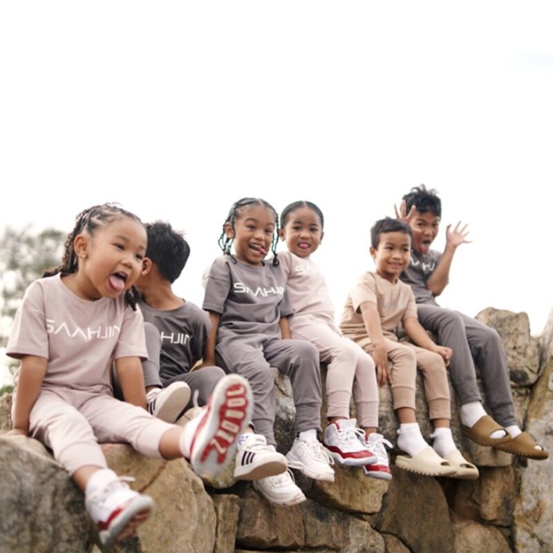 Essential Summer Baby Girls Clothes Children Clothing Set Boys Top Pullover Sweatshirt+Pants Tracksuit Suits For Kids Costumes