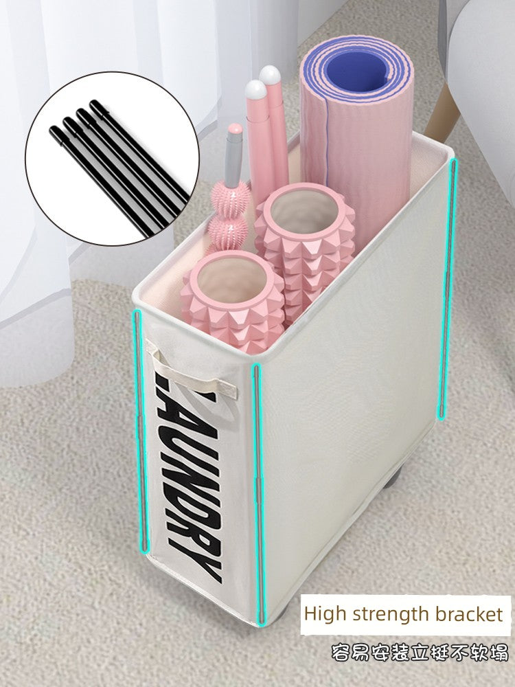 Yoga Mat Storage Basket Tube Fitness Sports Equipment Storage Rack Foam Roller Storage Rack Handy Gadget Storage Basket Sports