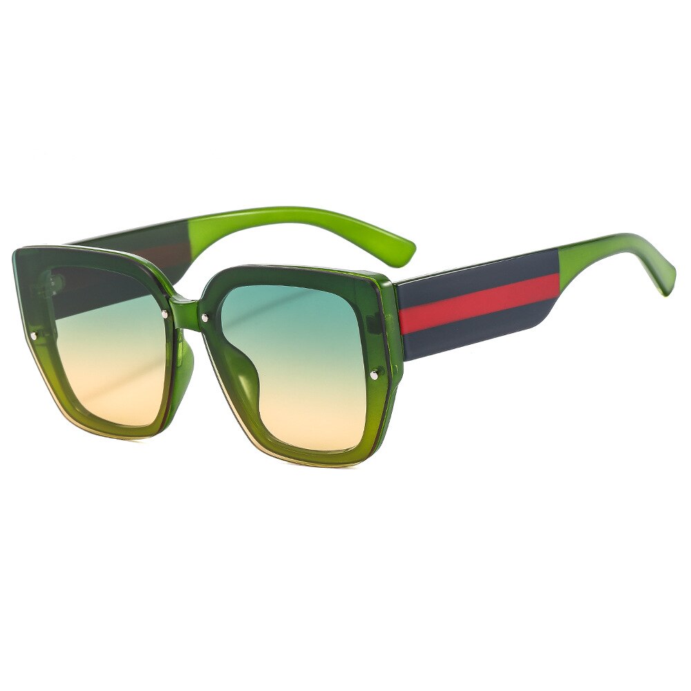 2023 New Cat Eye Sunglasses Women Luxury Brand Designer Red Green Sun Glasses Vintage Eyewear Male UV400 Oculos De Sol