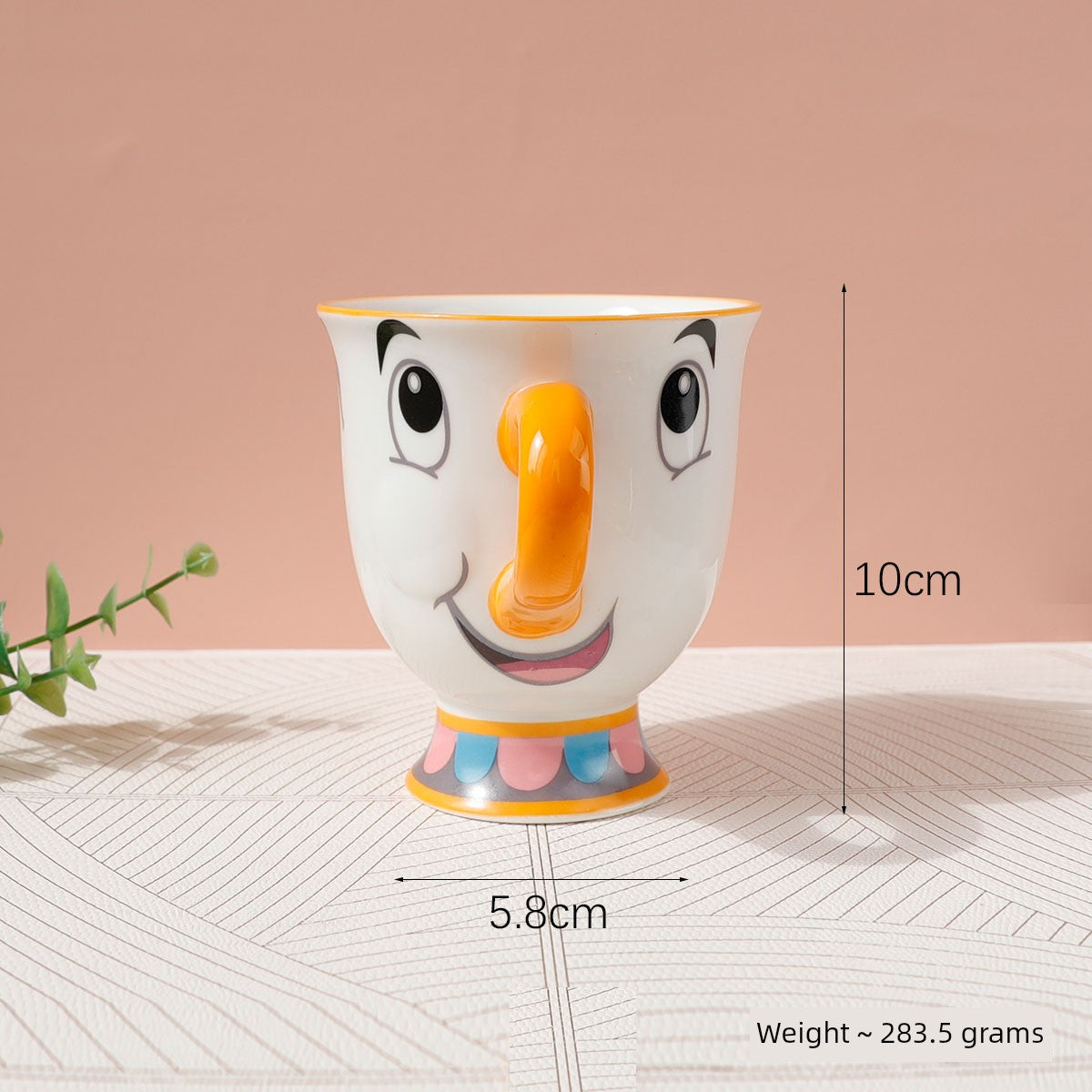 In Stock Beauty And The Beast Teapot Gold-Plated Teapot Japanese Tea Pot Wife Archie Cup Ceramic Cup Mug Sucrier