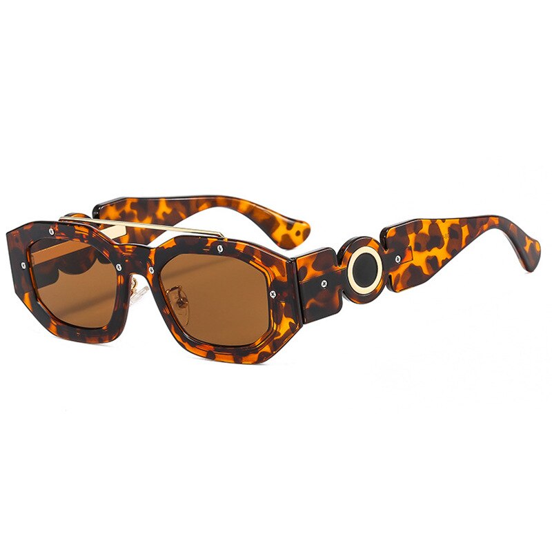 Classic Retro Square Sunglasses Men Women Luxury Brand Vintage Lens Gradient Rectangle Sun Glasses Female Popular Eyewear
