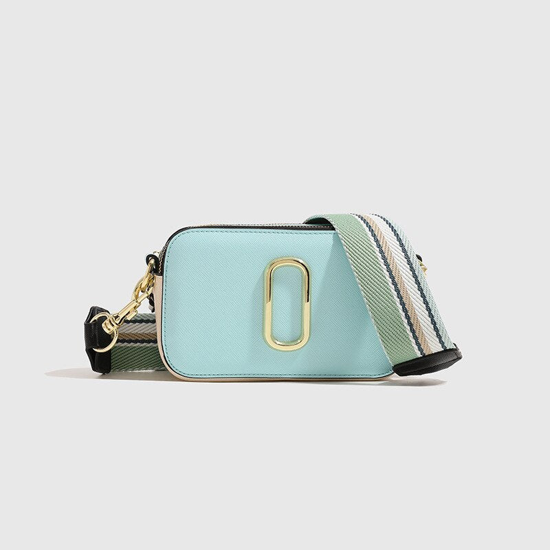 Fashion Design Camera Bags For Women Casual Solid Black White Lady Street Party Crossbody Bags Good Large Storage Zippy Pockets