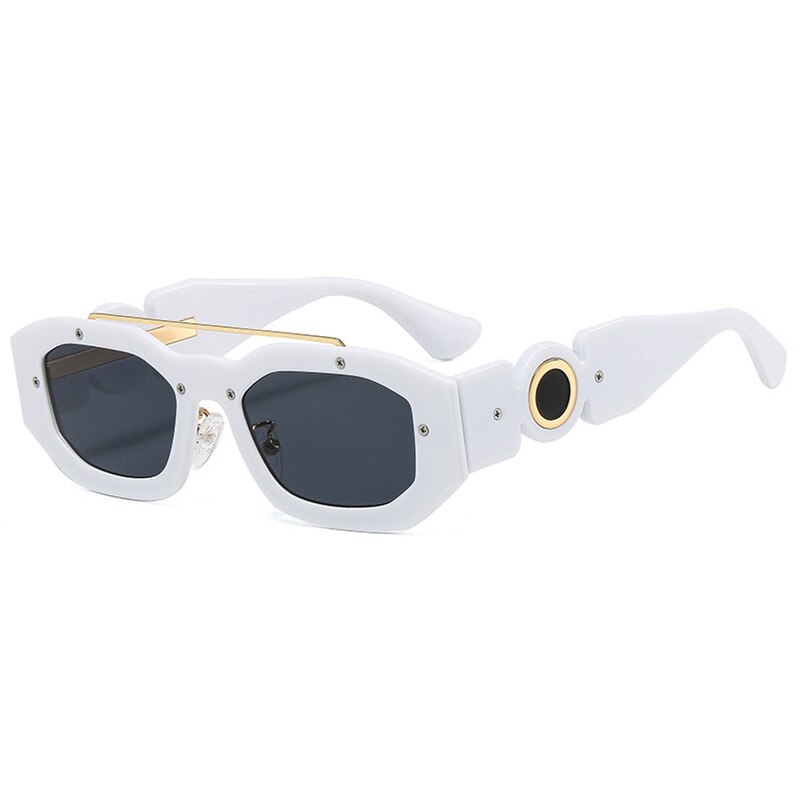 Classic Retro Square Sunglasses Men Women Luxury Brand Vintage Lens Gradient Rectangle Sun Glasses Female Popular Eyewear