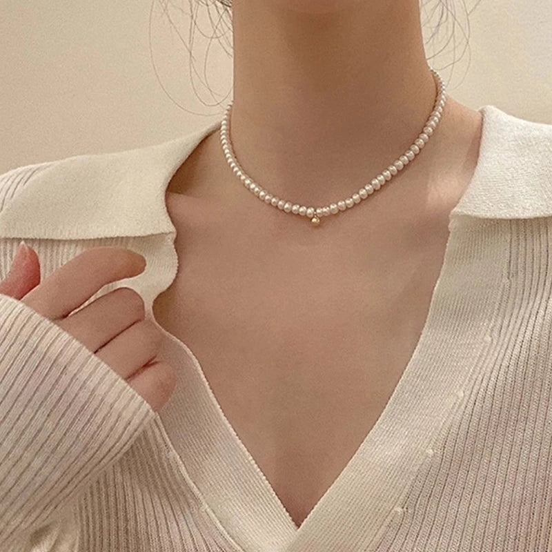 Tassel Necklace for Women Golden Silver Color Triangle Pendant Sweater Long Necklace Gift for Friend Fashion Neck Jewelry