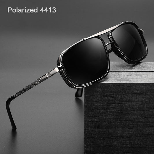 JackJad Classic Vintage Polarized 4413 Style Sunglasses Men Driving Square Pilot Brand Design Sun Glasses UV400 Oculos De Sol