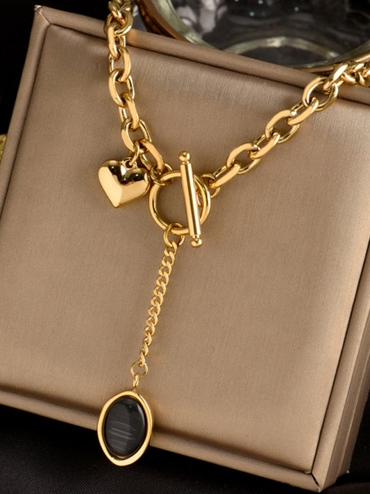 Simple Graceful Bath Titanium Steel Accessible Luxury Ins Women Necklace