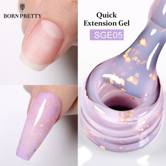 BORN PRETTY 7ml Milky Purple Extension Nail Gel Polish 32 Types Function Gel for Choose Nail Art Vernis Semi Permanent Color Gel