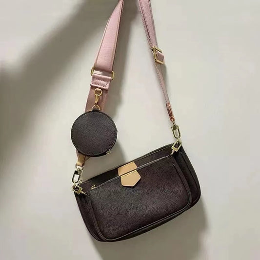 High Quality New Shoulder Bag Fashion Women Three-Piece Messenger Bag MULT1 CHETTE ACCESS000RlES Classic Handbags With Box