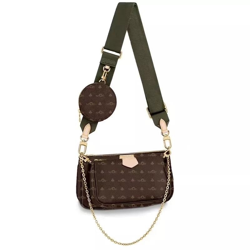 3-in-1 Messenger Tote Bag 2023 Women Bags for Women 9.5 Inch Brand Printed Woman Crossbody Bag Luxury Handbag Women Shoulder Bag